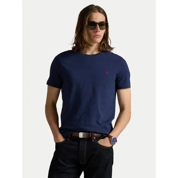Polo Ralph Lauren Polo Ralph Lauren T-shirt 710671438282 Tamnoplava Slim Fit