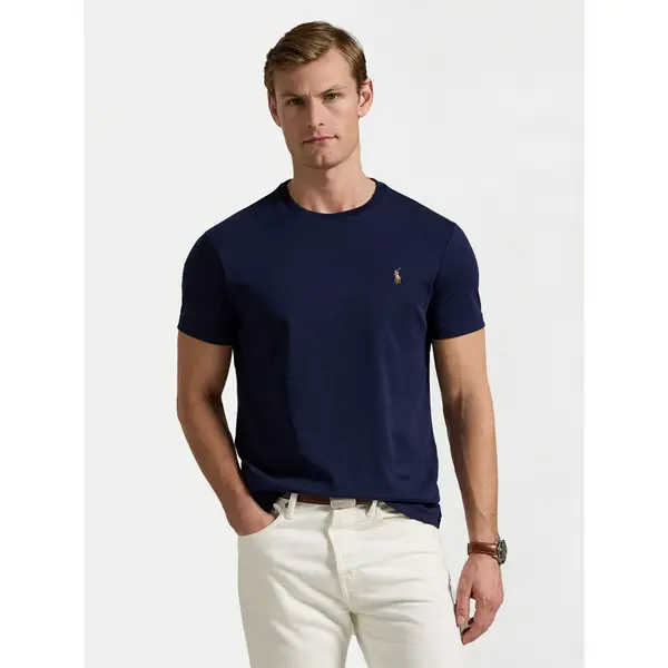 Polo Ralph Lauren Polo Ralph Lauren T-shirt 710740727 Tamnoplava Slim Fit