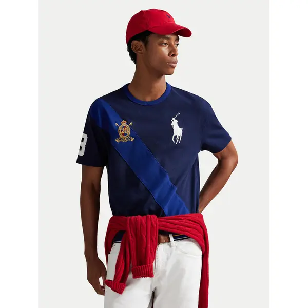 Polo Ralph Lauren Polo Ralph Lauren T-shirt 710981767003 Tamnoplava Regular Fit