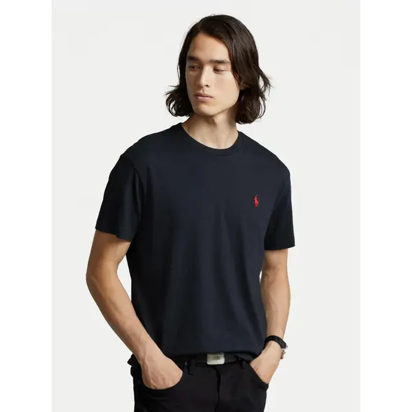 Polo Ralph Lauren Polo Ralph Lauren T-shirt Bsr 710680785 Crna Custom Slim Fit