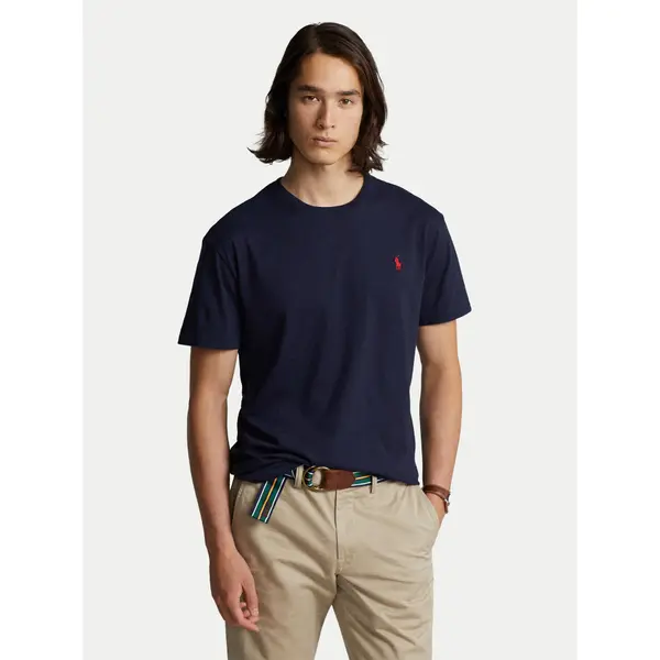 Polo Ralph Lauren Polo Ralph Lauren T-shirt Bsr 710680785 Tamnoplava Custom Slim Fit