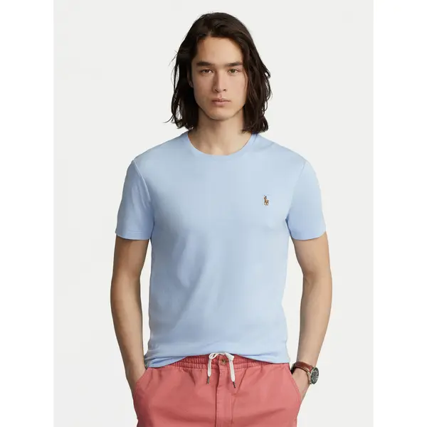 Polo Ralph Lauren Polo Ralph Lauren T-shirt Classics 710740727 Svijetloplava Slim Fit