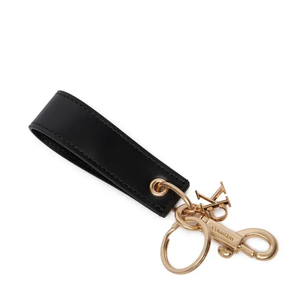 Calvin Klein Privjesak Calvin Klein Bold Ck Logo Key Fob LV04D1151G Crna