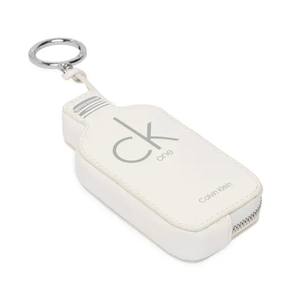 Calvin Klein Privjesak Calvin Klein Ck One Bottle Zip Small Pouch LV04F1246G Bijela