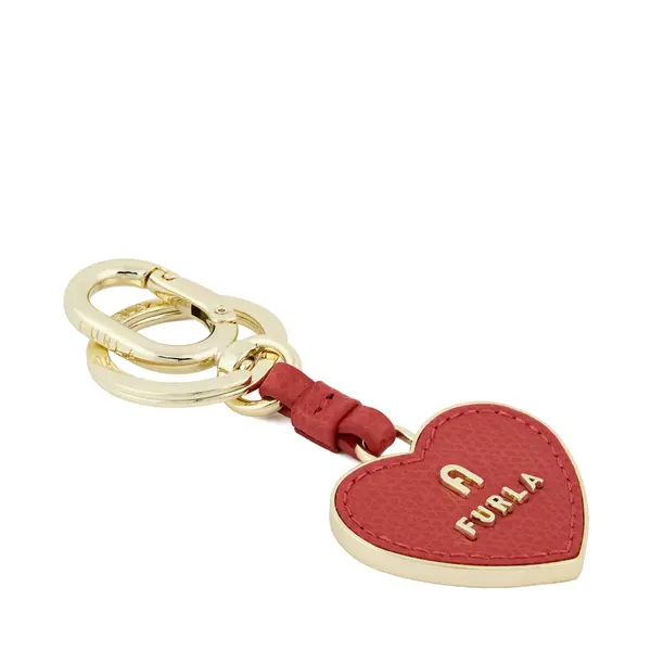 Furla Privjesak Furla Camelia Keyring Heart WR00434 AME000 CN RUB00 Crvena