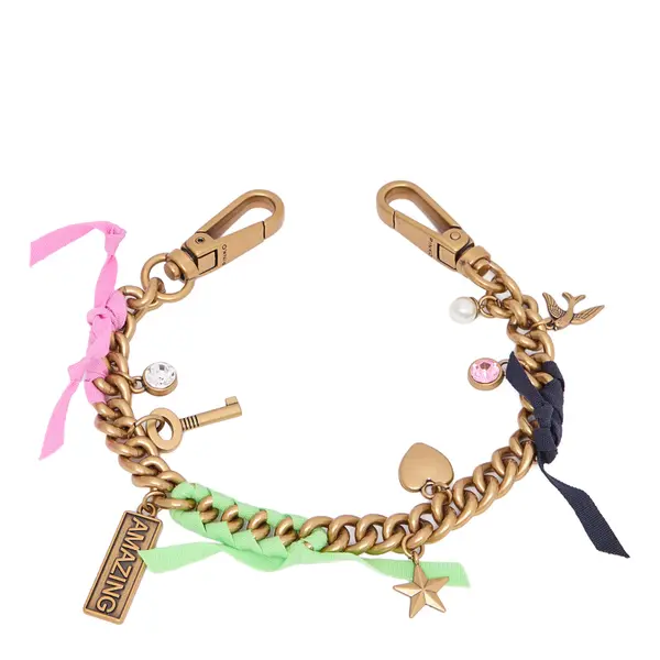 pinko Privjesak PINKO Bag Charm 1 AI 25-26 PCPL 105518 A2RK Zlatna