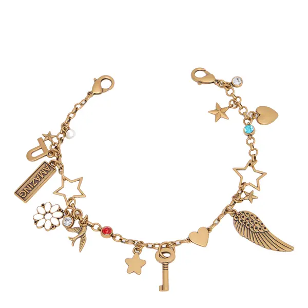 pinko Privjesak PINKO Bag Charm 2 AI 25-26 PCPL 105519 A2RJ Zlatna