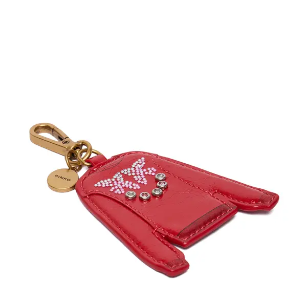 pinko Privjesak PINKO Charm Swea T-Shirt Microbibra AI 25-26 PCPL 105866 A31U Crvena