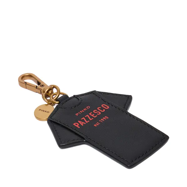 pinko Privjesak PINKO Charm T-Shirt Pinko Pazzesco Microfibra AI 25-26 PCPL 105864 A31U Crna