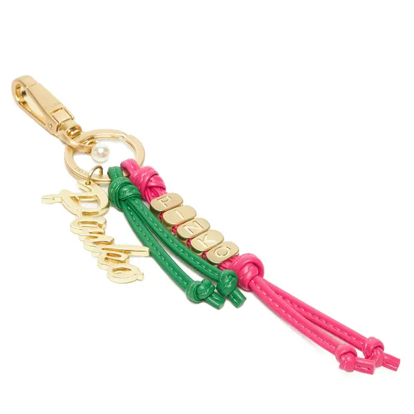 pinko Privjesak PINKO Lettering Keychain AI 25-26 PCPL 105514 A2RH Ružičasta