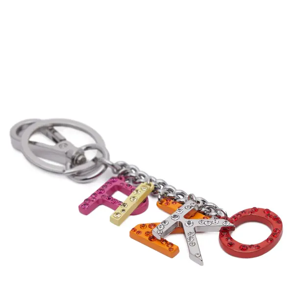 pinko Privjesak PINKO Letters Keychain WH1U Srebrna