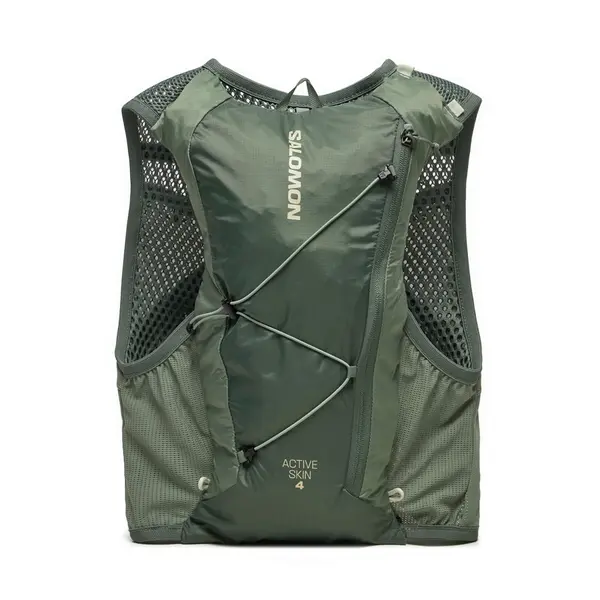 Salomon Prsluk za trčanje Salomon Active Skin 4 No Flasks LC2205600 Zelena