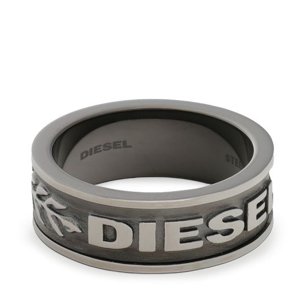 Diesel Prsten Diesel DX1108060 Silver