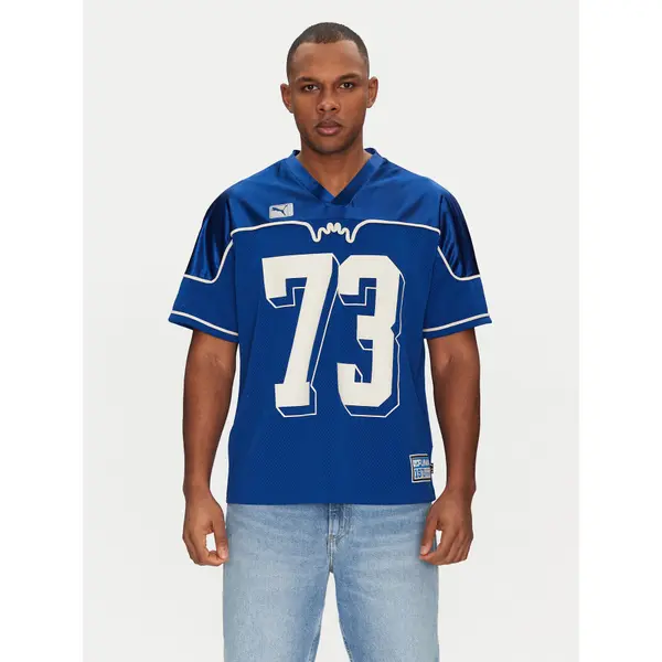 Puma Puma T-shirt Dress Code Football 630254 Plava Relaxed Fit