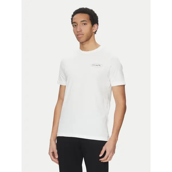 Puma Puma T-shirt Graphics 3 Circles 684834 Bijela Regular Fit