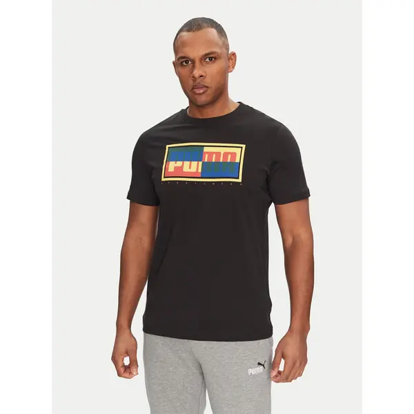 Puma Puma T-shirt Graphics Box 684827 Crna Regular Fit