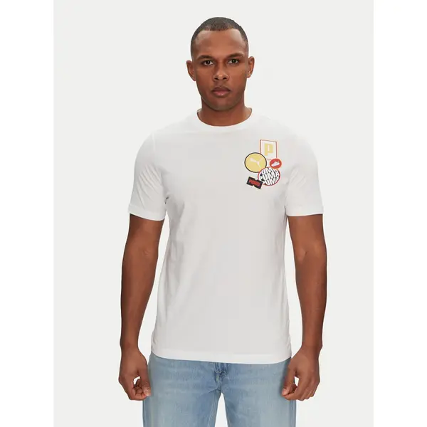 Puma Puma T-shirt Graphics Icon 684829 Bijela Regular Fit