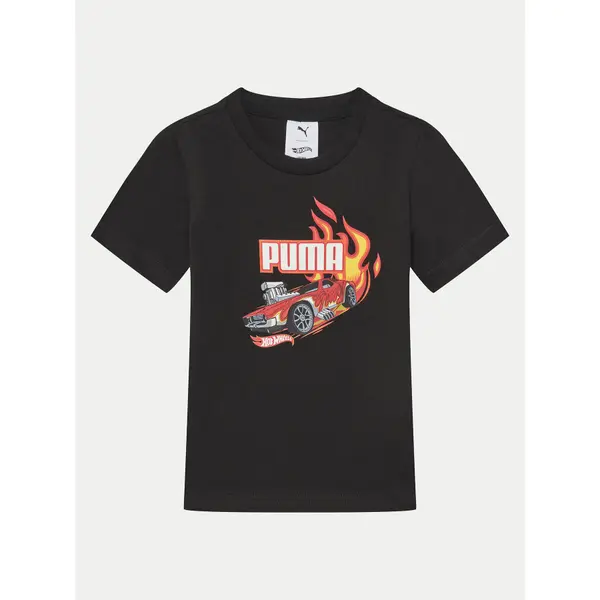 Puma Puma T-shirt Hot Wheels 630069 Crna Regular Fit
