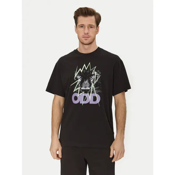 Puma Puma T-shirt Scoot Purple Lab 631669 Crna Regular Fit
