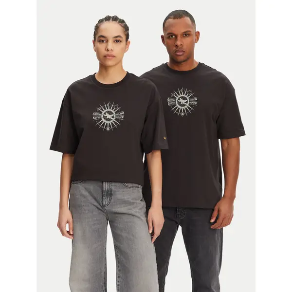 Puma Puma T-shirt Unisex Harry Potter 630092 Crna Oversize