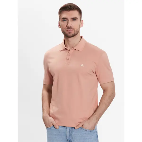 Quiksilver Quiksilver Polo Essentials EQYKT04094 Ružičasta Regular Fit