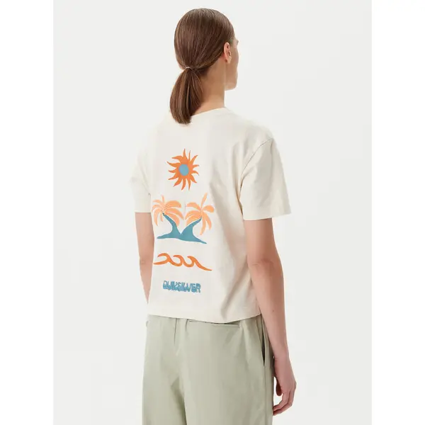 Quiksilver Quiksilver T-shirt EQWZT03181 Bež
