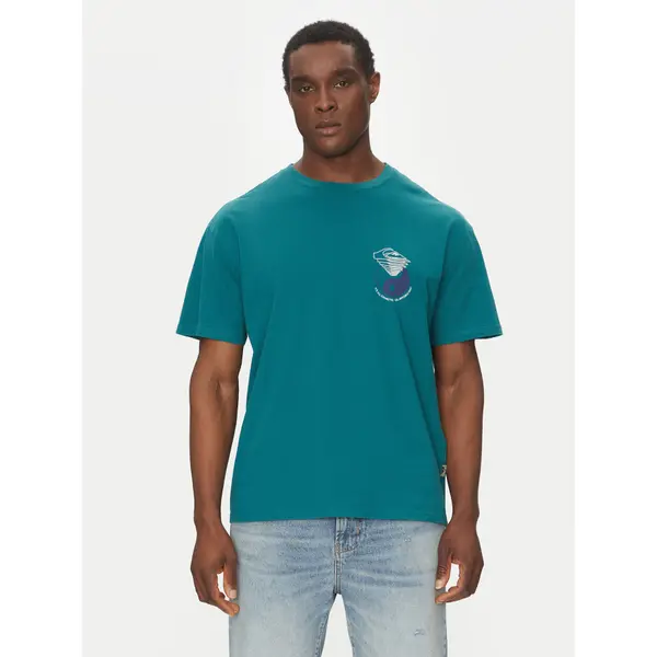 Quiksilver Quiksilver T-shirt EQYZT08033 Zelena Regular Fit