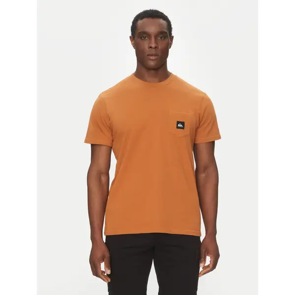 Quiksilver Quiksilver T-shirt EQYZT08035 Smeđa Regular Fit