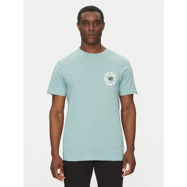 Quiksilver Quiksilver T-shirt EQYZT08036 Tirkizna Regular Fit