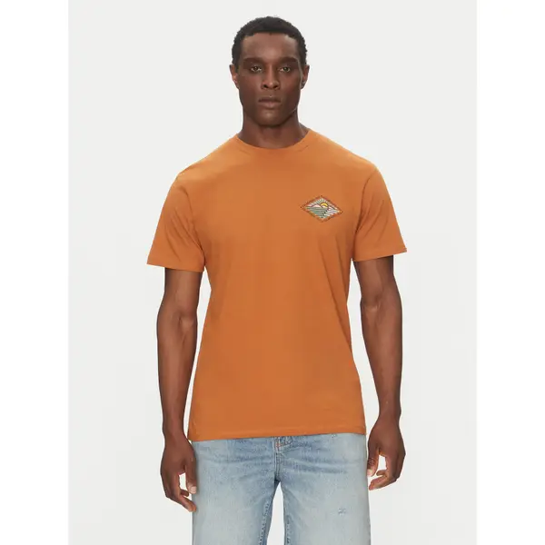 Quiksilver Quiksilver T-shirt EQYZT08038 Smeđa Regular Fit