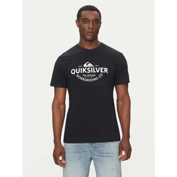 Quiksilver Quiksilver T-shirt EQYZT08064 Crna Regular Fit