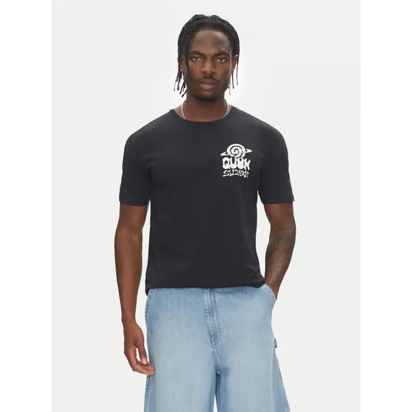 Quiksilver Quiksilver T-shirt Ev Cosmic Vibrations Ss EQYZT08053 Crna Regular Fit