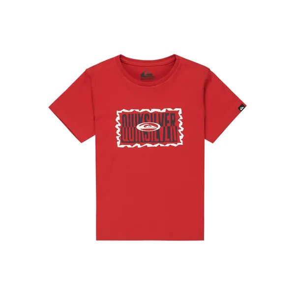 Quiksilver Quiksilver T-shirt Ev Gotam Foam EQKZT03568 Crvena Regular Fit