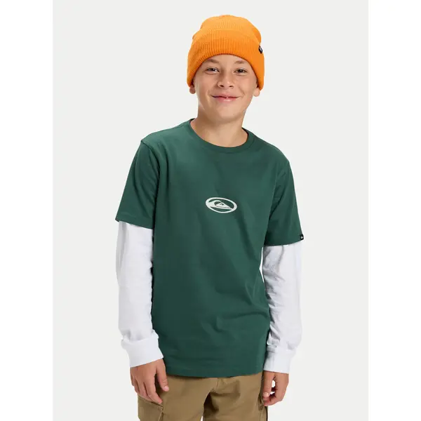 Quiksilver Quiksilver T-shirt Hw Welcome All EQBZT04913 Šarena Regular Fit