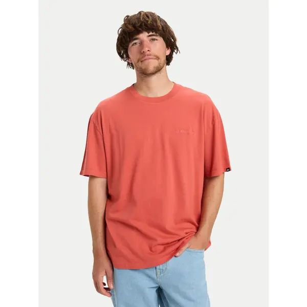 Quiksilver Quiksilver T-shirt Salt Water EQYZT08204 Tamnocrvena Regular Fit