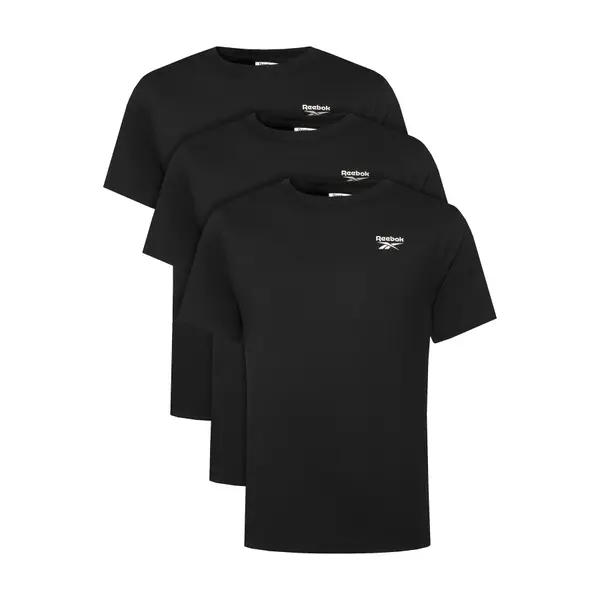 Reebok Reebok Set t-shirt majica﻿ Wendell RK25190CCM Crna Regular Fit