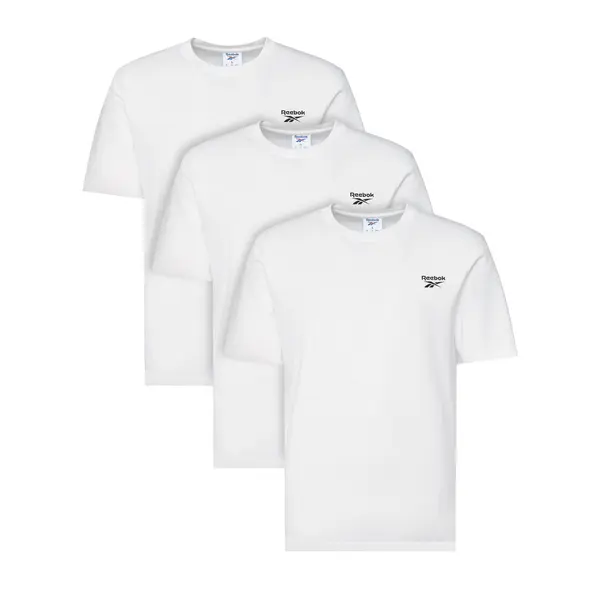 Reebok Reebok Set t-shirt majica﻿ Woodrow RK25189CCM Bijela Regular Fit