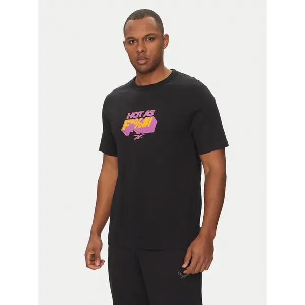 Reebok Reebok T-shirt 100218834 Crna Regular Fit