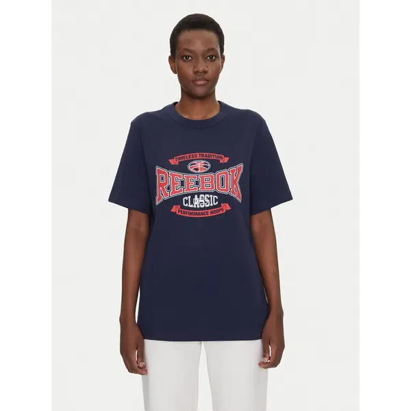 Reebok Reebok T-shirt 100220202 Tamnoplava Relaxed Fit