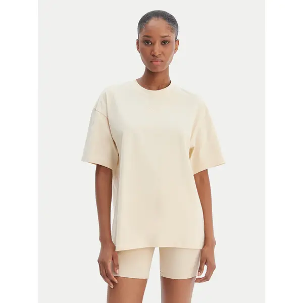 Reebok Reebok T-shirt Reebok x Ewa Chodakowska RK25611CCW Bež Relaxed Fit