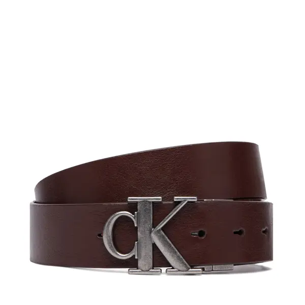 Calvin Klein Remen Calvin Klein Ck Buckle Tumbled 35Mm Adj/Rev LV04D7049G Smeđa