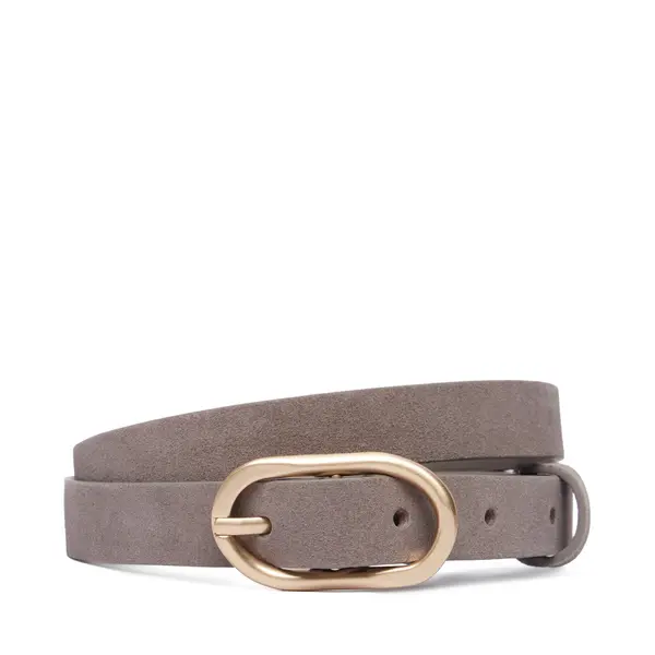 Calvin Klein Remen Calvin Klein Organic Buckle Suede Belt 20Mm LV04F7110G Siva