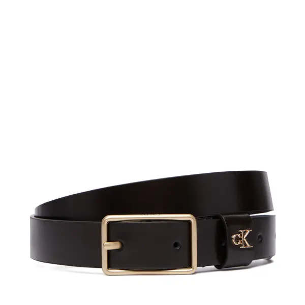 Calvin Klein Remen Calvin Klein Square Buckle Ck Loop 25Mm LV04F7050G Smeđa