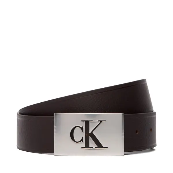 Calvin Klein Remen Calvin Klein Ssnl Mono Plaque 35Mm Fixed LV04D7086G Smeđa