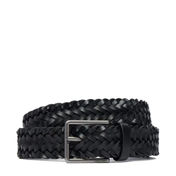 Calvin Klein Remen Calvin Klein Warmth Buckle Woven 35Mm Fixed - LV04D7061G Crna