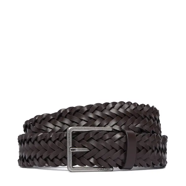 Calvin Klein Remen Calvin Klein Warmth Buckle Woven 35Mm Fixed - LV04D7061G Tamno smeđa