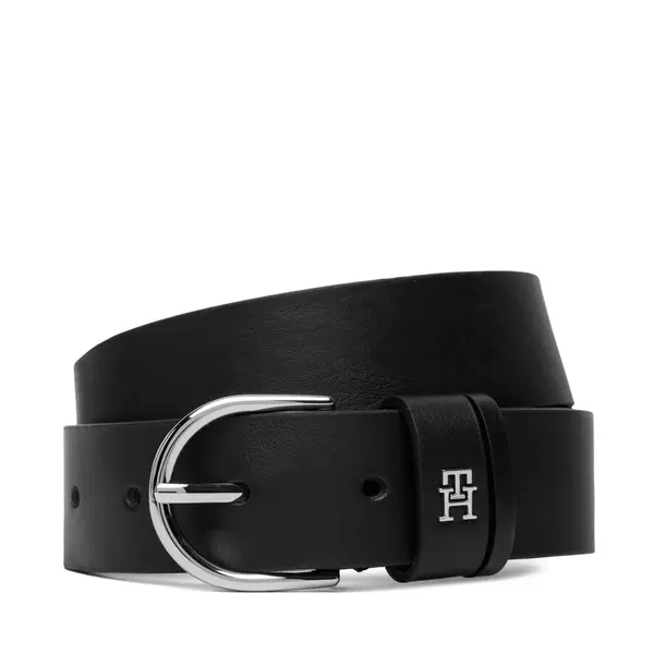 Tommy Hilfiger Remen Tommy Hilfiger Essential Effortless 3.0 Sv AW0AW18688 Crna