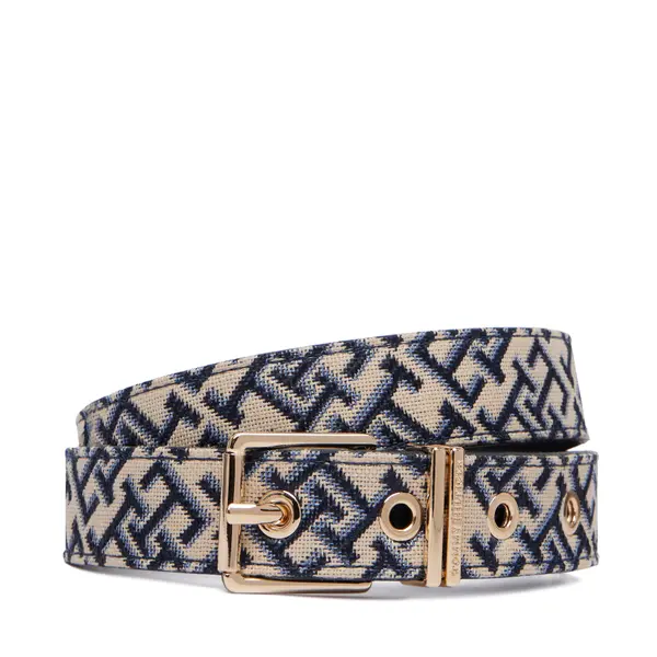 Tommy Hilfiger Remen Tommy Hilfiger Th Square 2.5 Jacquard AW0AW18894 Bež