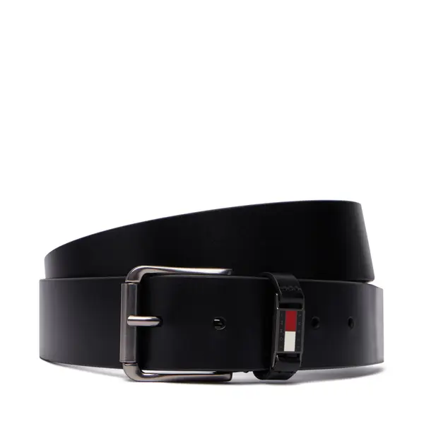 Tommy Jeans Remen Tommy Jeans Tjm Tommy Roller Buckle 4.0 AM0AM14460 Crna