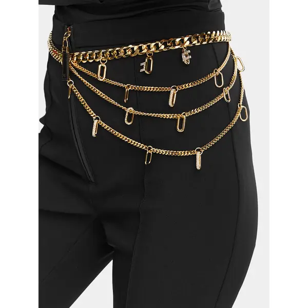 Elisabetta Franchi Remen za struk Elisabetta Franchi CT-22B-62E2-V450 Zlatna